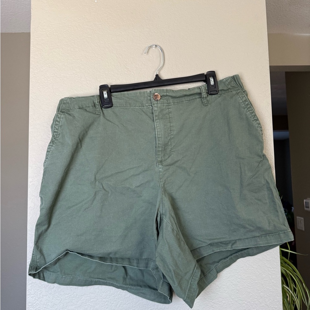 Old Navy Olive Green Everyday Shorts